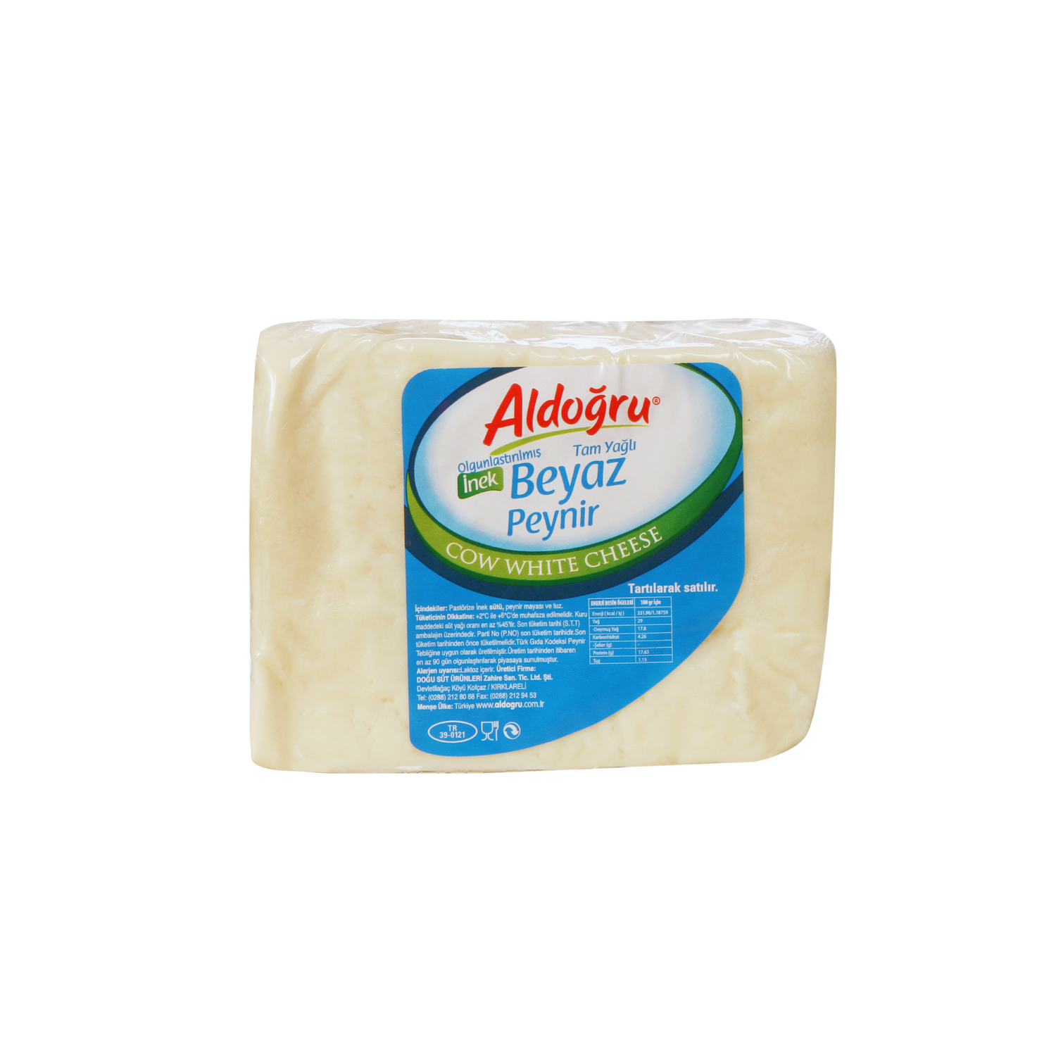 Aldoğru Sert İnek Peyniri (675-700 gr)