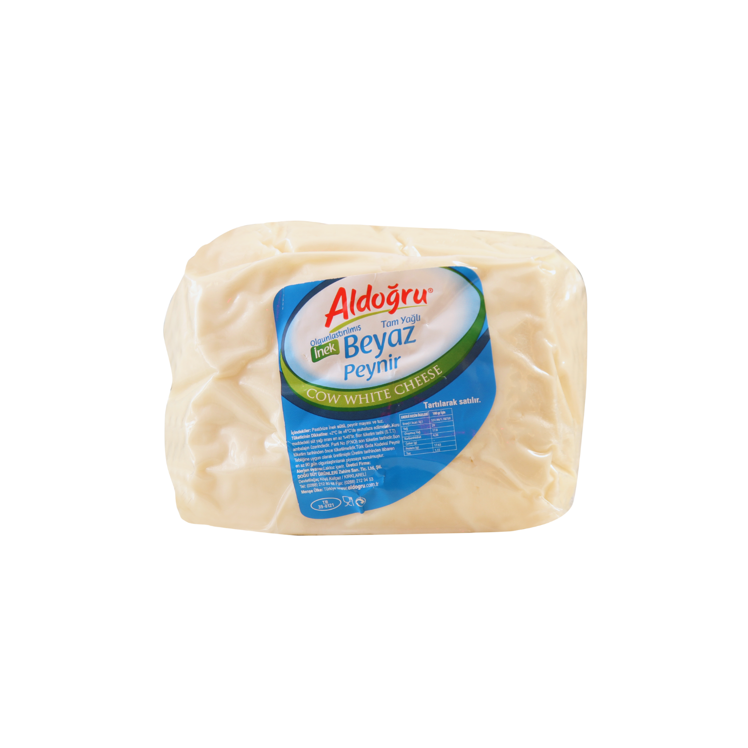 Aldoğru Yumuşak İnek Peyniri (675-700 gr)